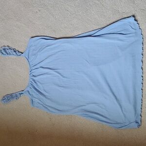 Old Navy Pointelle-Knit Lace-Trim Cami Nightgown, Size M